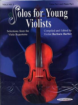 Illustration de SOLOS FOR YOUNG VIOLISTS (tr. Barber) - Vol. 3