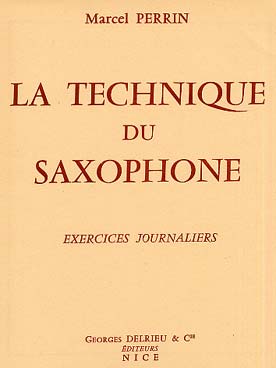 Illustration de La Technique du saxophone