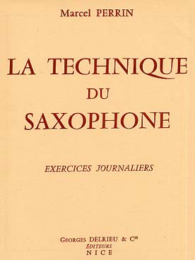 Illustration perrin technique du saxophone (la)