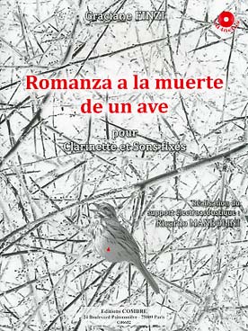 Illustration de Romanza a la muerte de un ave pour clarinette et sons fixés (sur CD)