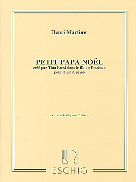Illustration de Petit papa Noël (paroles de Vincy)