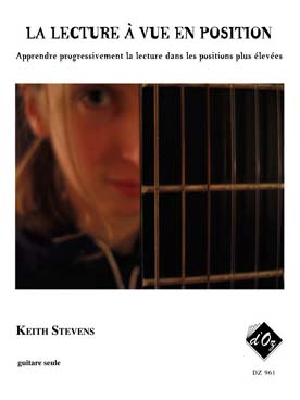 Illustration stevens lecture a vue en position (la)