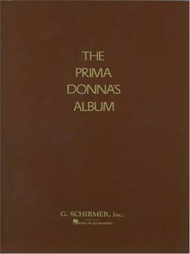 Illustration prima donna's album pour soprano