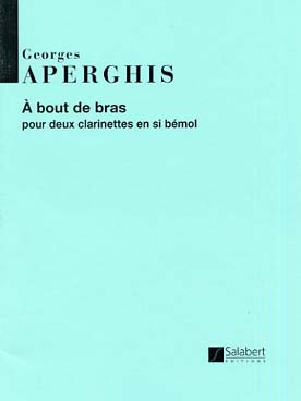Illustration de A Bout de bras pour 2 clarinettes