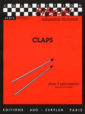 Illustration de Claps pour percussions (3 claquements de mains)