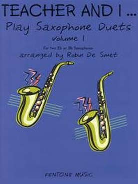 Illustration teacher and i... play saxo duets vol. 1