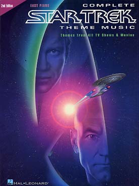 Illustration de COMPLETE STAR TREK THEME easy piano 2nd edition