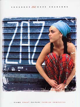 Illustration zaz eponyme : 11 chansons (p/v/g)
