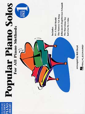 Illustration de POPULAR PIANO SOLOS (arr. Kern/Klose/ Rejino) - Niveau 1