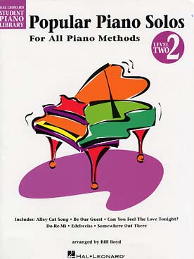 Illustration de POPULAR PIANO SOLOS (arr. Kern/Klose/ Rejino) - Niveau 2