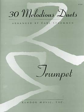Illustration de 30 MELODIUS DUETS (tr. Strommen) : Bach, Haydn, Clarke, Mozart, Tchaïkovsky, Hook Telemann, Corelli, Beethoven...