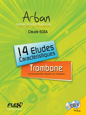 Illustration arban etudes caracteristiques (14) + cd