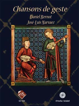 Illustration de Chansons de geste pour 4 guitares avec CD d'écoute