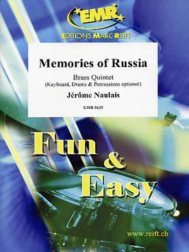 Illustration de Memories of Russia pour 2 trompettes, 3 trombones et percussion