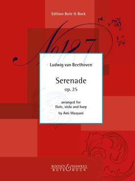 Illustration de Sérénade en ré M op. 25 (tr. Maayani)