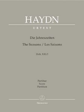 Illustration de Les Saisons pour solos soprano-ténor et basse, chœur mixte SATB et orchestre