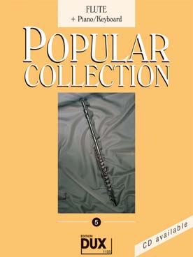 Illustration de POPULAR COLLECTION - Vol. 5 : flûte et piano