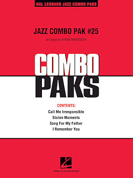 Illustration de JAZZ COMBO PAK - N° 25 : with Mc