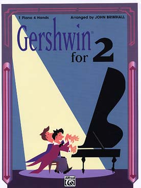 Illustration gershwin gershwin for 2 (tr. brimhall)