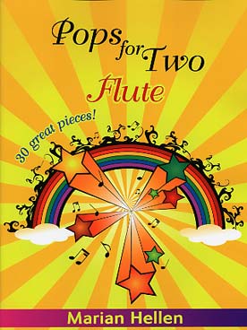 Illustration de POPS FOR TWO FLUTE : 30 airs célèbres, arr. Hellen