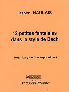 Illustration de 12 petites fantaisies dans le style de Bach