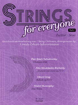Illustration strings for everyone vol. 1 conducteur