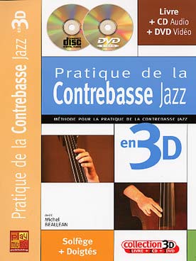 Illustration beaujean pratique contrebasse jazz + dvd