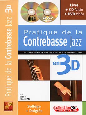 Illustration beaujean pratique contrebasse jazz + dvd