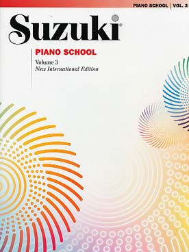 Illustration de SUZUKI Piano School - Vol. 3 (international edition)
