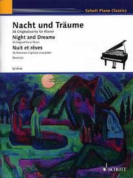 Illustration de NUIT ET REVES (Nacht und Träume) : 36 morceaux originaux, sél. Twelsiek