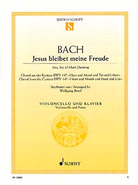 Illustration de Jésus que ma joie demeure BWV 147 (tr. Birtel)