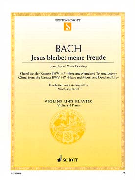 Illustration bach js jesus que ma joie demeure