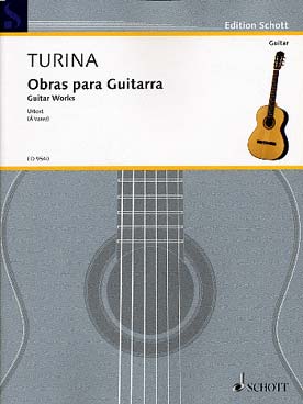 Illustration de Œuvres pour guitare (éd. Urtext) : Sevillana - Fandanguillo - Ràfaga - Sonata - Hommage à Tárrega