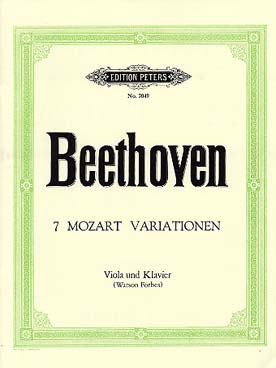 Illustration beethoven variations (7) sur le duo...