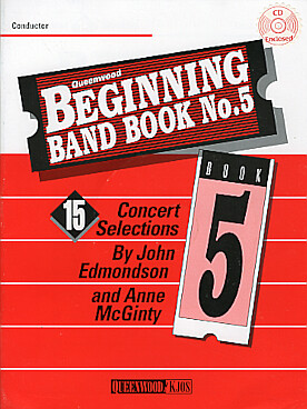 Illustration de BEGINNING BAND BOOK conducteur et CD - Vol. 5