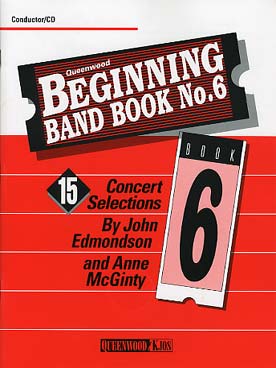 Illustration de BEGINNING BAND BOOK conducteur et CD - Vol. 6