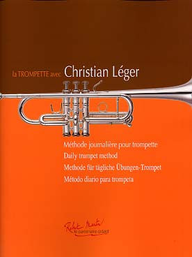 Illustration de La Trompette, méthode journalière : 64 exercices en 4 programmes - Vol. 1