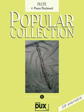 Illustration de POPULAR COLLECTION - Vol. 6 : flûte et piano