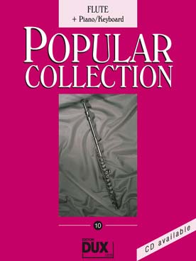 Illustration de POPULAR COLLECTION - Vol.10 : flûte et piano
