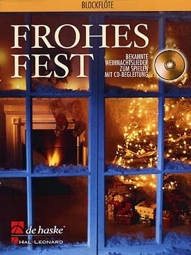 Illustration de FROHES FEST (joyeuses fêtes) : 12 chants de Noël avec CD play-along