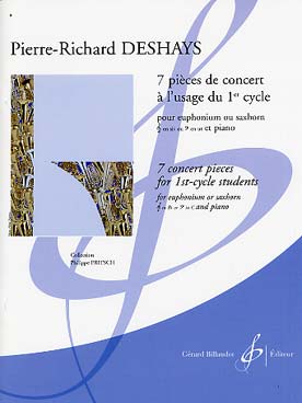 Illustration de 7 Pièces de concert pour le 1er cycle