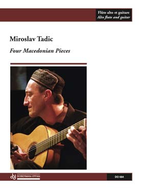 Illustration tadic four macedonian pieces (flute alto