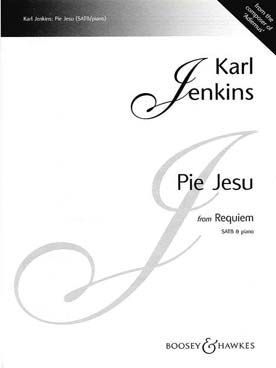 Illustration de Pie Jesu du Requiem pour 2 sopranos, chœur mixte SATB et piano (en latin)