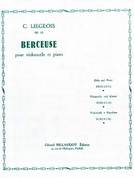 Illustration de Album du jeune violoncelliste op. 25 - N° 3 : Berceuse