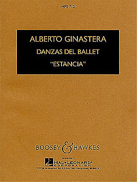 Illustration de Four dances from the ballet Estancia op. 8a (HPS 712)