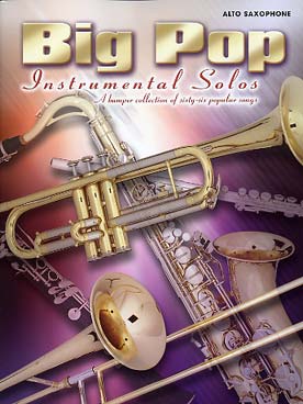 Illustration big pop instrumental solos saxophone