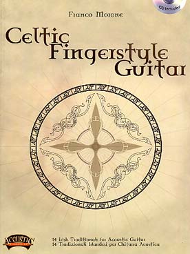 Illustration de CELTIC FINGERSTYLE GUITAR avec CD (tr. Morone)