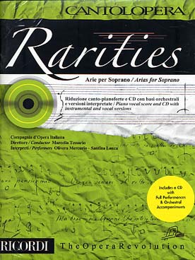Illustration de RARITIES avec CD - Soprano