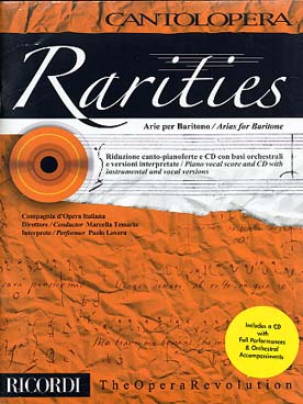 Illustration de RARITIES avec CD - Baryton