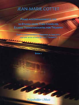 Illustration de Accompagnement piano des 10 études de Charlier